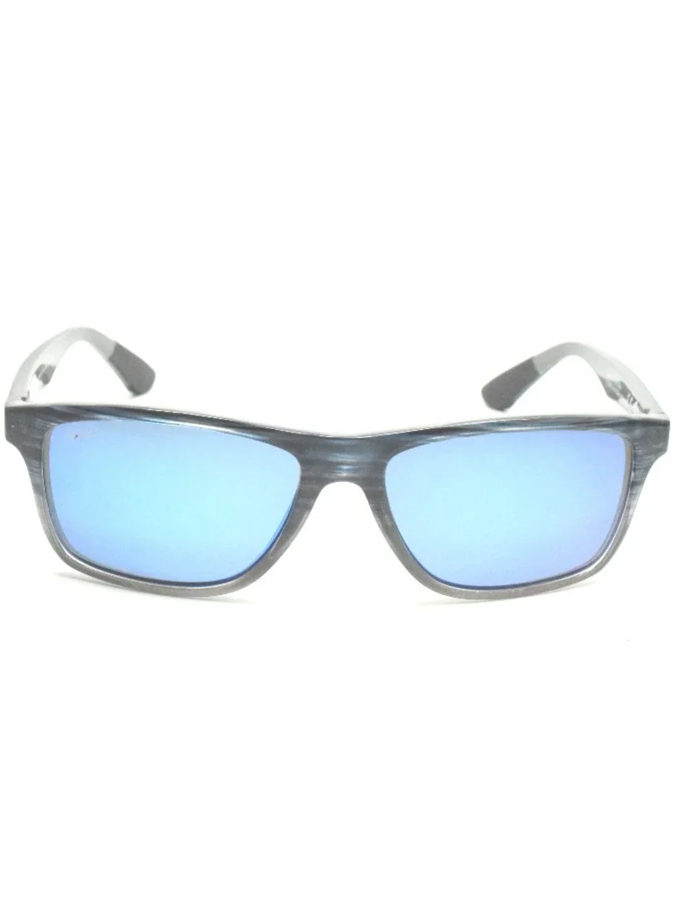 Maui Jim Onshore MJ 798-03S Blue Black Stripe Fade / Blue Hawaii Lens